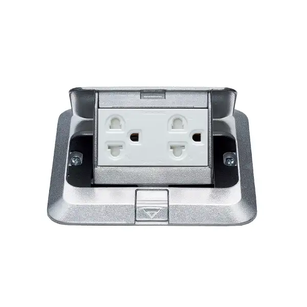 DU5900VTK Ổ âm sàn 3 thiết bị (không thiết bị-kết hợp với ổ ĐN WEI1171)